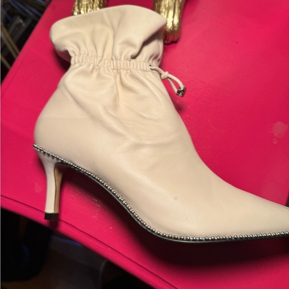 NEW IN box Coach Womens Wynie White /off white leather ankle Boots Size 8 - Picture 10 of 12